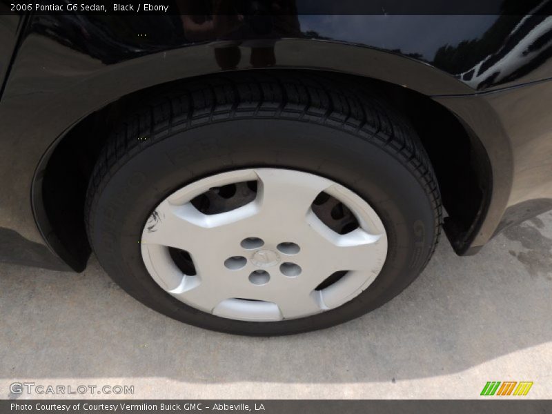 Black / Ebony 2006 Pontiac G6 Sedan