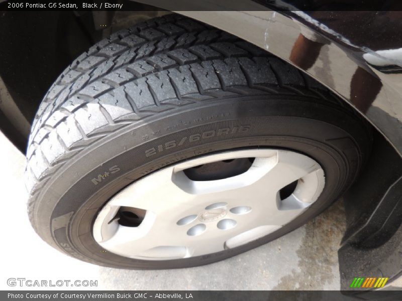 Black / Ebony 2006 Pontiac G6 Sedan