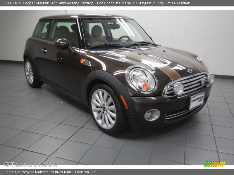Hot Chocolate Metallic / Mayfair Lounge Toffee Leather 2010 Mini Cooper Mayfair 50th Anniversary Hardtop