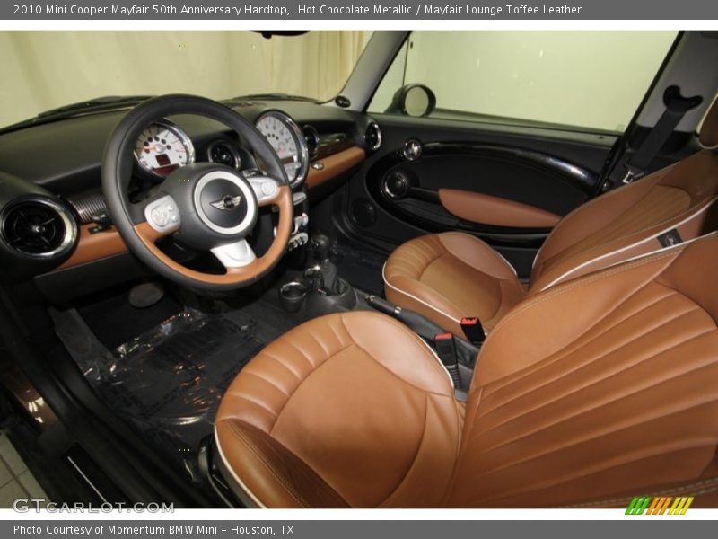 Hot Chocolate Metallic / Mayfair Lounge Toffee Leather 2010 Mini Cooper Mayfair 50th Anniversary Hardtop