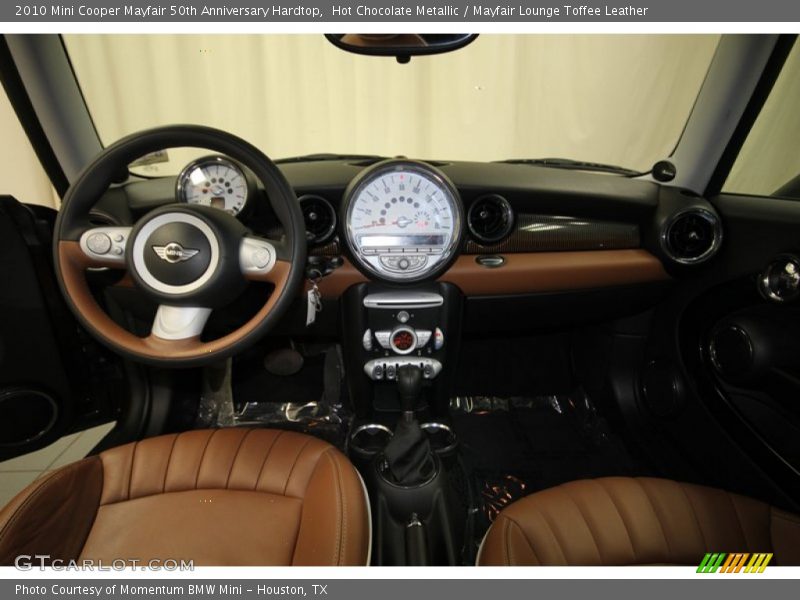 Hot Chocolate Metallic / Mayfair Lounge Toffee Leather 2010 Mini Cooper Mayfair 50th Anniversary Hardtop