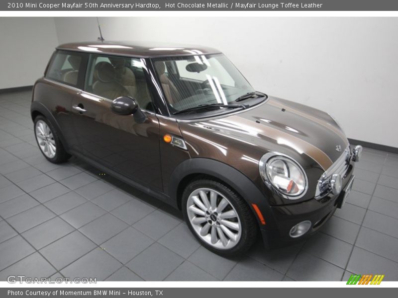 Hot Chocolate Metallic / Mayfair Lounge Toffee Leather 2010 Mini Cooper Mayfair 50th Anniversary Hardtop