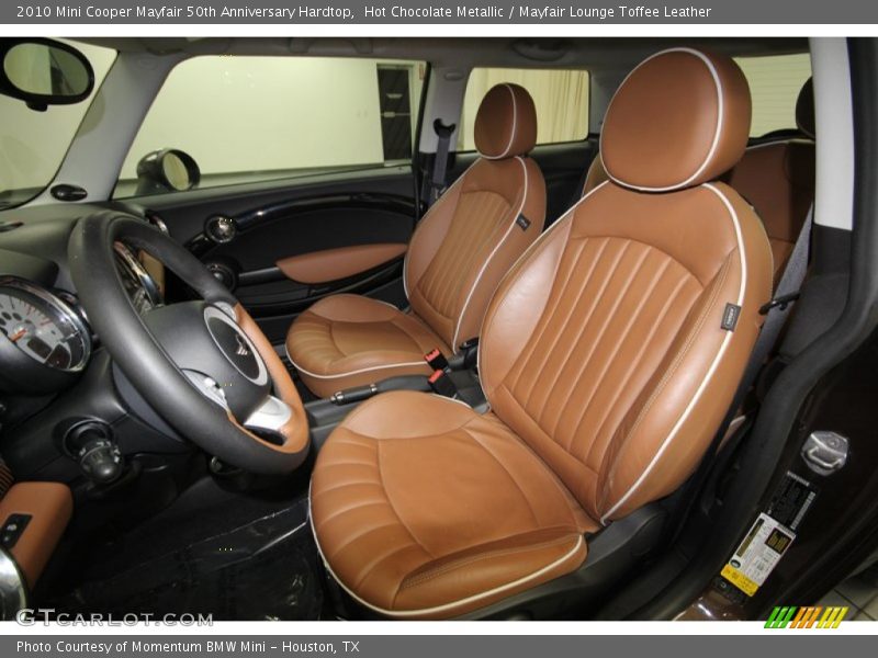 Hot Chocolate Metallic / Mayfair Lounge Toffee Leather 2010 Mini Cooper Mayfair 50th Anniversary Hardtop