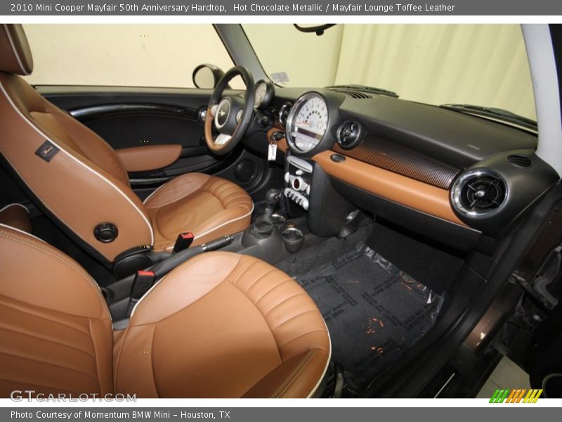 Hot Chocolate Metallic / Mayfair Lounge Toffee Leather 2010 Mini Cooper Mayfair 50th Anniversary Hardtop