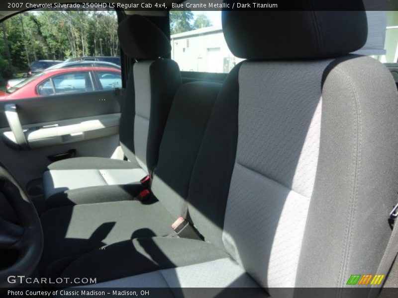 Blue Granite Metallic / Dark Titanium 2007 Chevrolet Silverado 2500HD LS Regular Cab 4x4