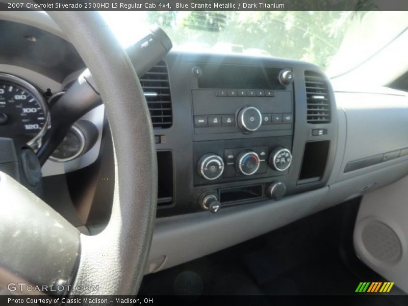Blue Granite Metallic / Dark Titanium 2007 Chevrolet Silverado 2500HD LS Regular Cab 4x4