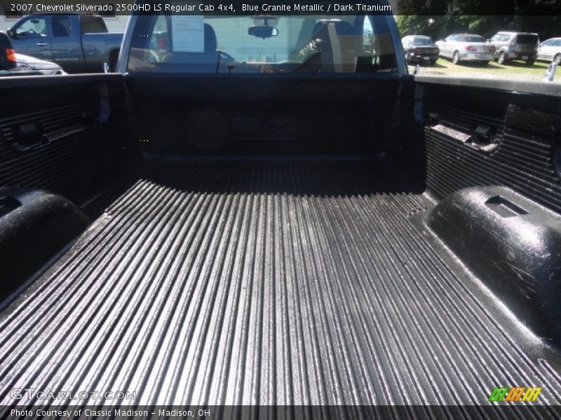 Blue Granite Metallic / Dark Titanium 2007 Chevrolet Silverado 2500HD LS Regular Cab 4x4