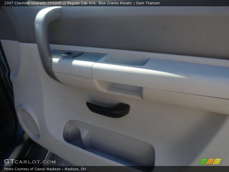 Blue Granite Metallic / Dark Titanium 2007 Chevrolet Silverado 2500HD LS Regular Cab 4x4