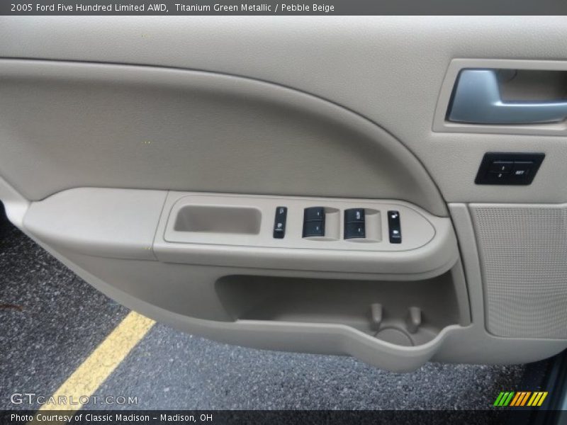 Titanium Green Metallic / Pebble Beige 2005 Ford Five Hundred Limited AWD