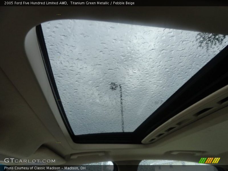 Titanium Green Metallic / Pebble Beige 2005 Ford Five Hundred Limited AWD