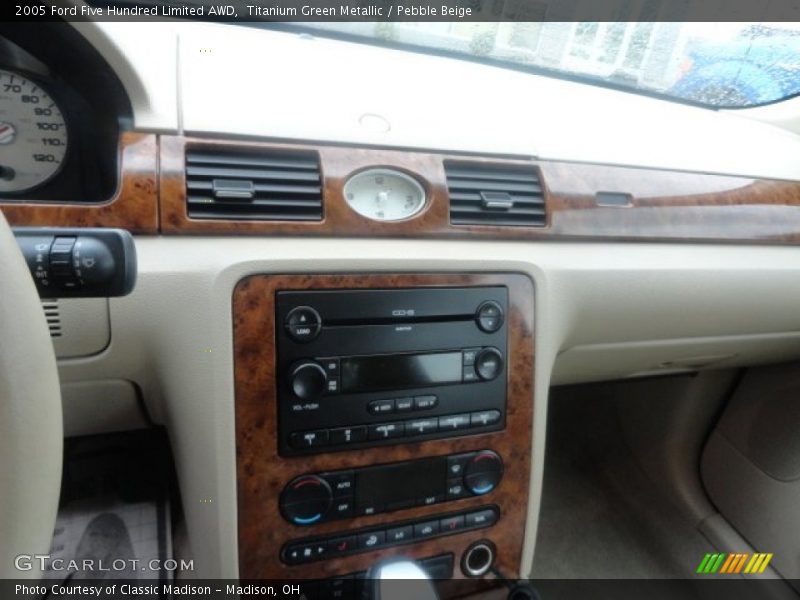 Titanium Green Metallic / Pebble Beige 2005 Ford Five Hundred Limited AWD