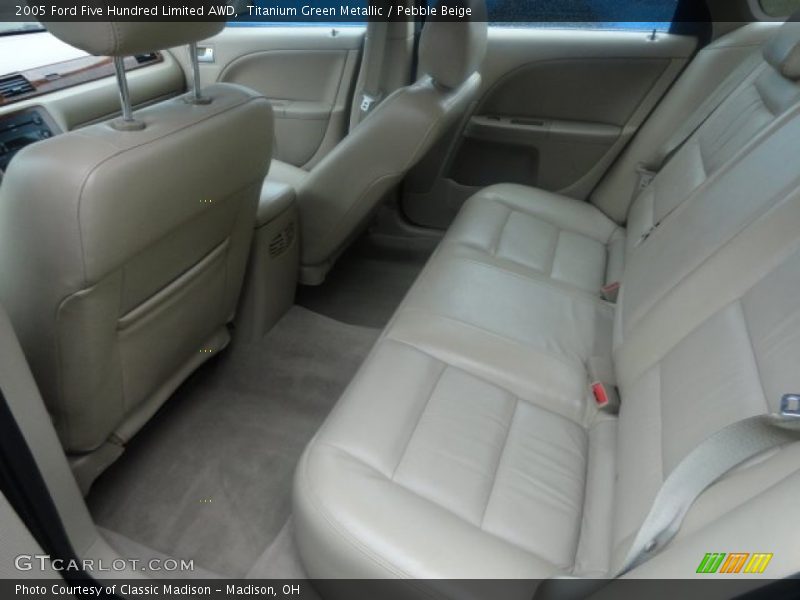 Titanium Green Metallic / Pebble Beige 2005 Ford Five Hundred Limited AWD