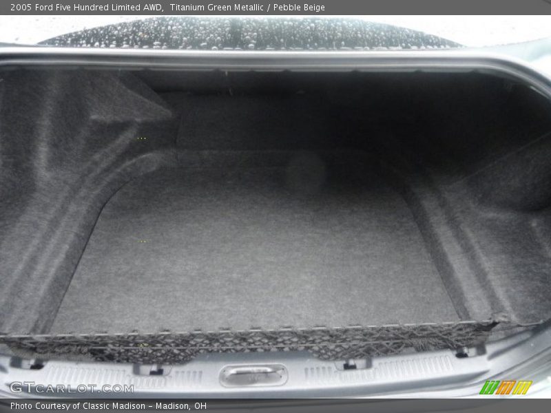 Titanium Green Metallic / Pebble Beige 2005 Ford Five Hundred Limited AWD