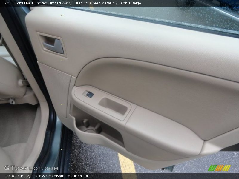 Titanium Green Metallic / Pebble Beige 2005 Ford Five Hundred Limited AWD
