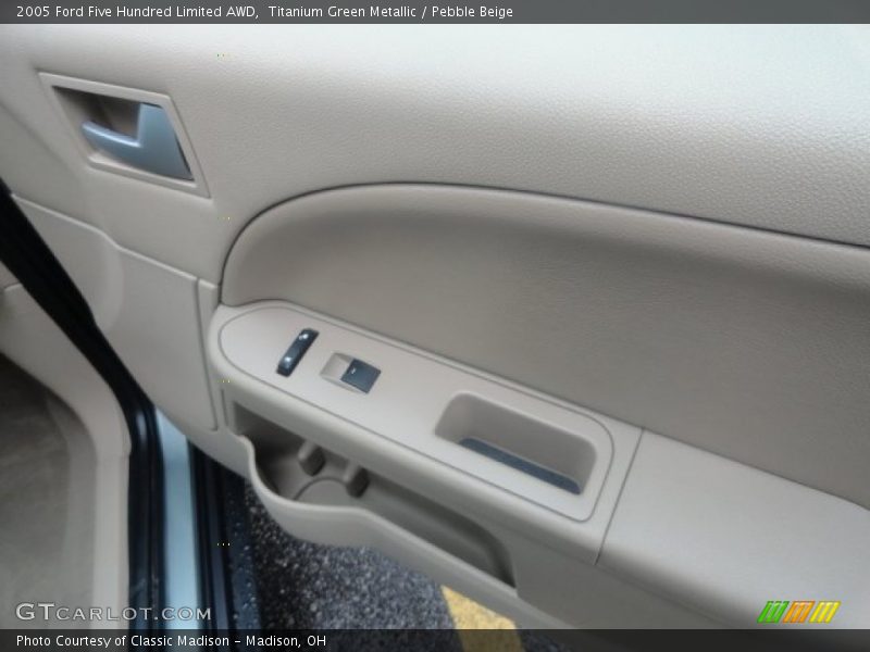 Titanium Green Metallic / Pebble Beige 2005 Ford Five Hundred Limited AWD