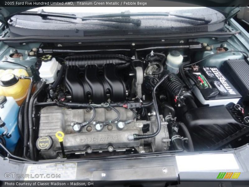 Titanium Green Metallic / Pebble Beige 2005 Ford Five Hundred Limited AWD