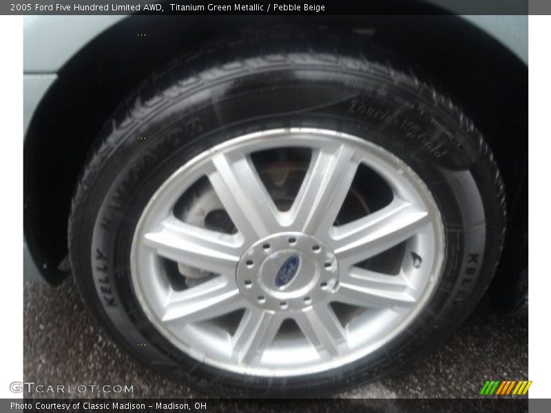 Titanium Green Metallic / Pebble Beige 2005 Ford Five Hundred Limited AWD