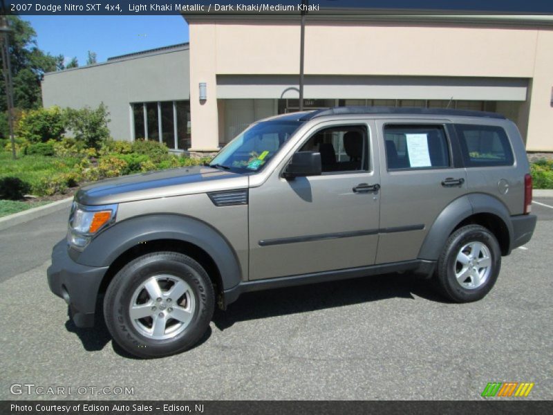 Light Khaki Metallic / Dark Khaki/Medium Khaki 2007 Dodge Nitro SXT 4x4