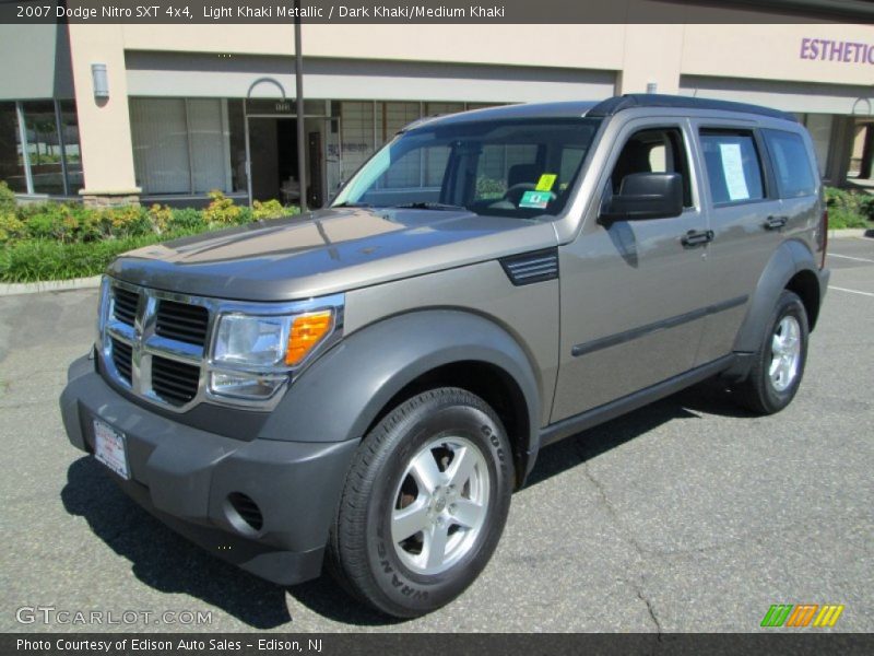 Light Khaki Metallic / Dark Khaki/Medium Khaki 2007 Dodge Nitro SXT 4x4