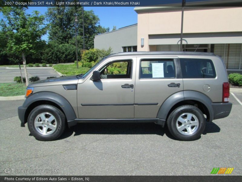 Light Khaki Metallic / Dark Khaki/Medium Khaki 2007 Dodge Nitro SXT 4x4