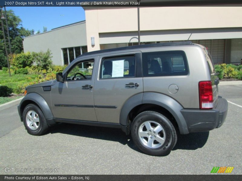 Light Khaki Metallic / Dark Khaki/Medium Khaki 2007 Dodge Nitro SXT 4x4