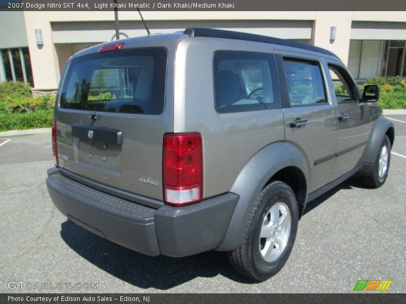 Light Khaki Metallic / Dark Khaki/Medium Khaki 2007 Dodge Nitro SXT 4x4