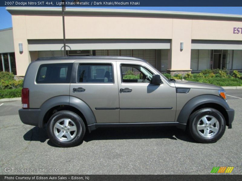 Light Khaki Metallic / Dark Khaki/Medium Khaki 2007 Dodge Nitro SXT 4x4
