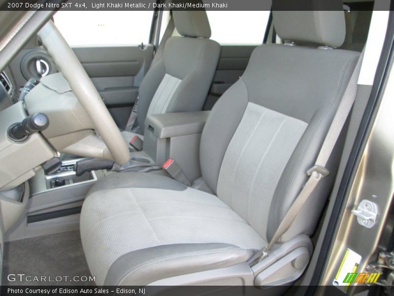 Light Khaki Metallic / Dark Khaki/Medium Khaki 2007 Dodge Nitro SXT 4x4
