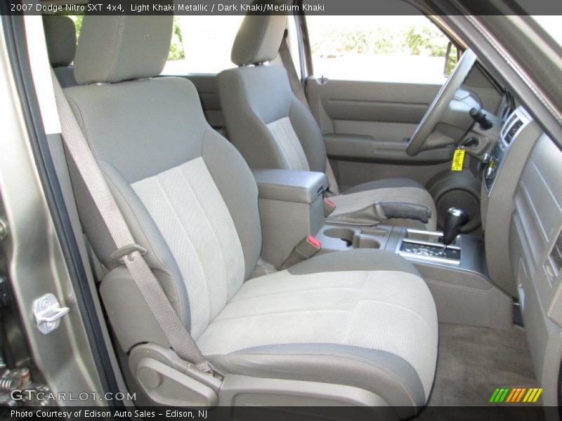Light Khaki Metallic / Dark Khaki/Medium Khaki 2007 Dodge Nitro SXT 4x4
