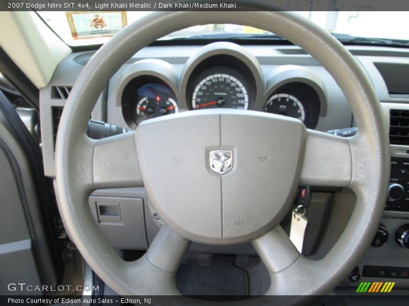 Light Khaki Metallic / Dark Khaki/Medium Khaki 2007 Dodge Nitro SXT 4x4