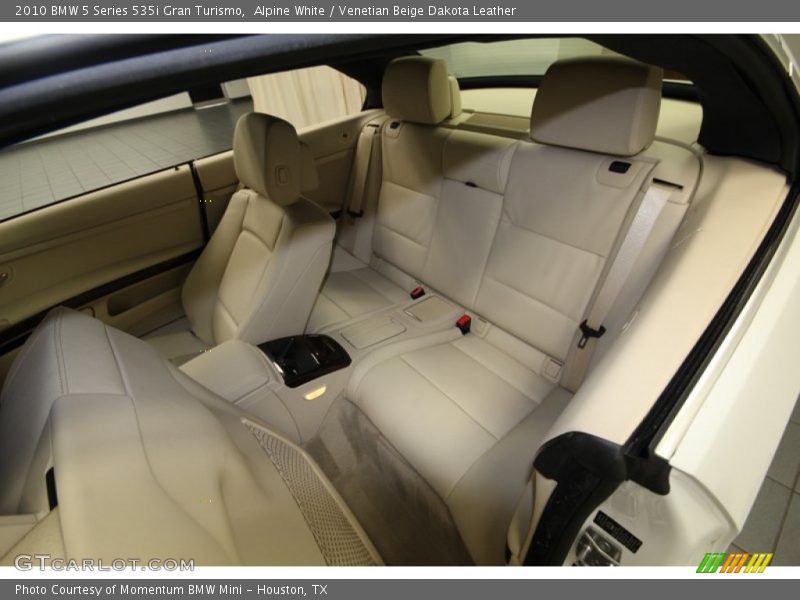 Alpine White / Venetian Beige Dakota Leather 2010 BMW 5 Series 535i Gran Turismo