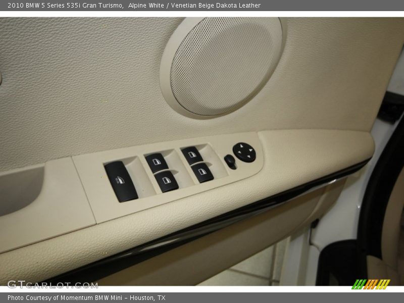 Alpine White / Venetian Beige Dakota Leather 2010 BMW 5 Series 535i Gran Turismo