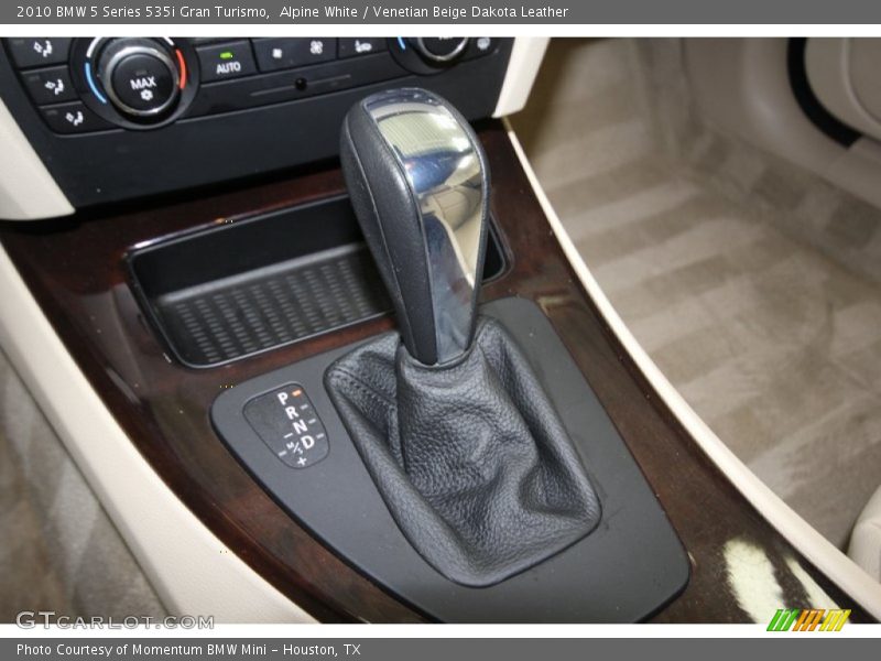 Alpine White / Venetian Beige Dakota Leather 2010 BMW 5 Series 535i Gran Turismo