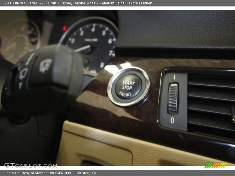 Alpine White / Venetian Beige Dakota Leather 2010 BMW 5 Series 535i Gran Turismo