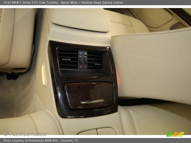 Alpine White / Venetian Beige Dakota Leather 2010 BMW 5 Series 535i Gran Turismo
