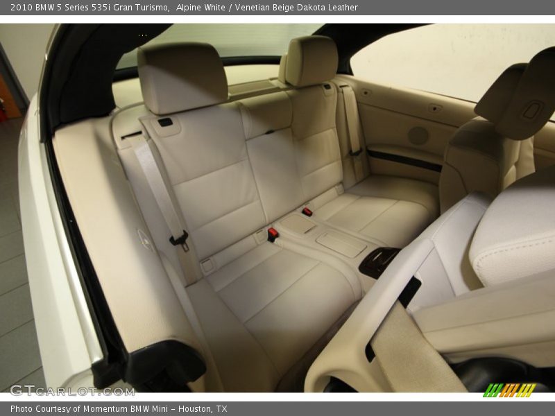 Alpine White / Venetian Beige Dakota Leather 2010 BMW 5 Series 535i Gran Turismo