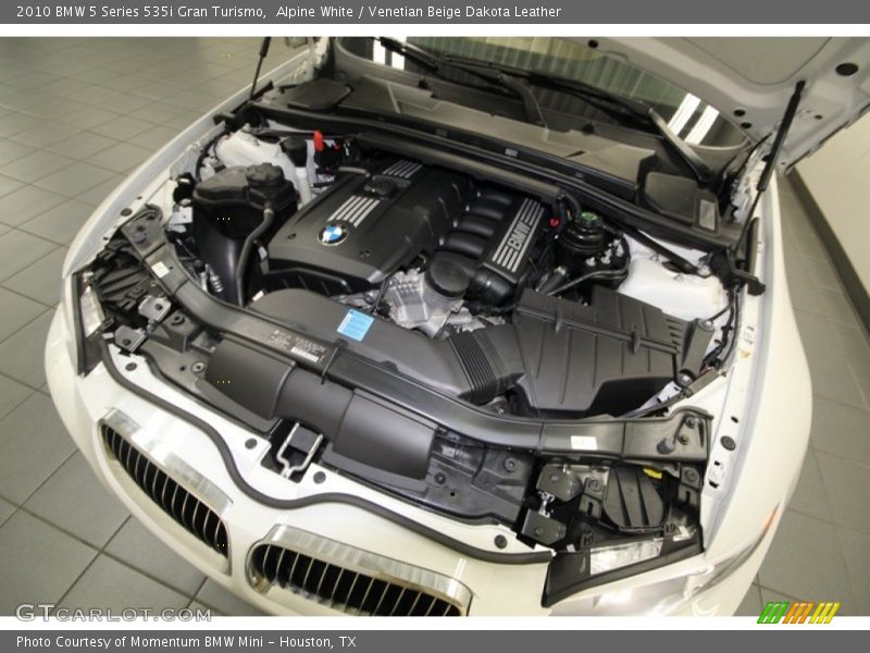 Alpine White / Venetian Beige Dakota Leather 2010 BMW 5 Series 535i Gran Turismo