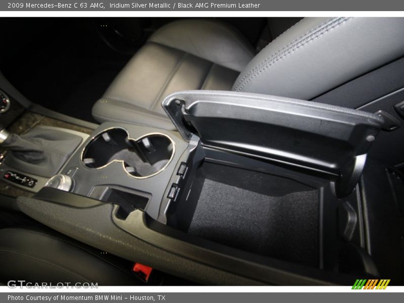 Iridium Silver Metallic / Black AMG Premium Leather 2009 Mercedes-Benz C 63 AMG