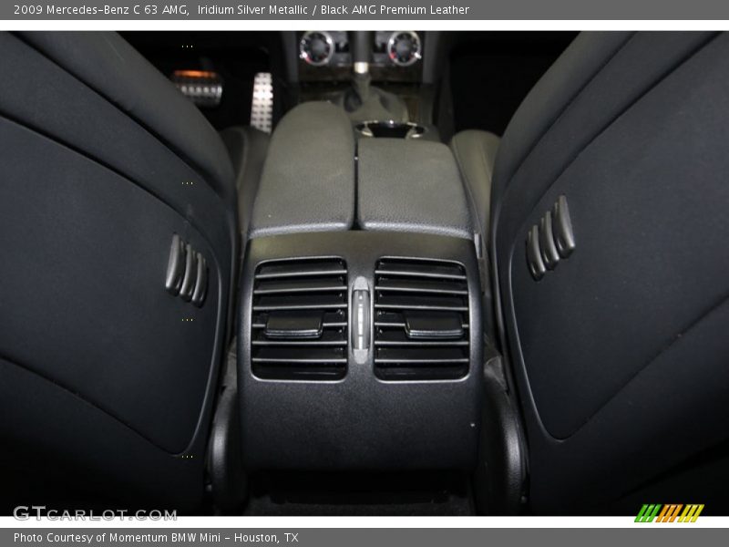 Iridium Silver Metallic / Black AMG Premium Leather 2009 Mercedes-Benz C 63 AMG