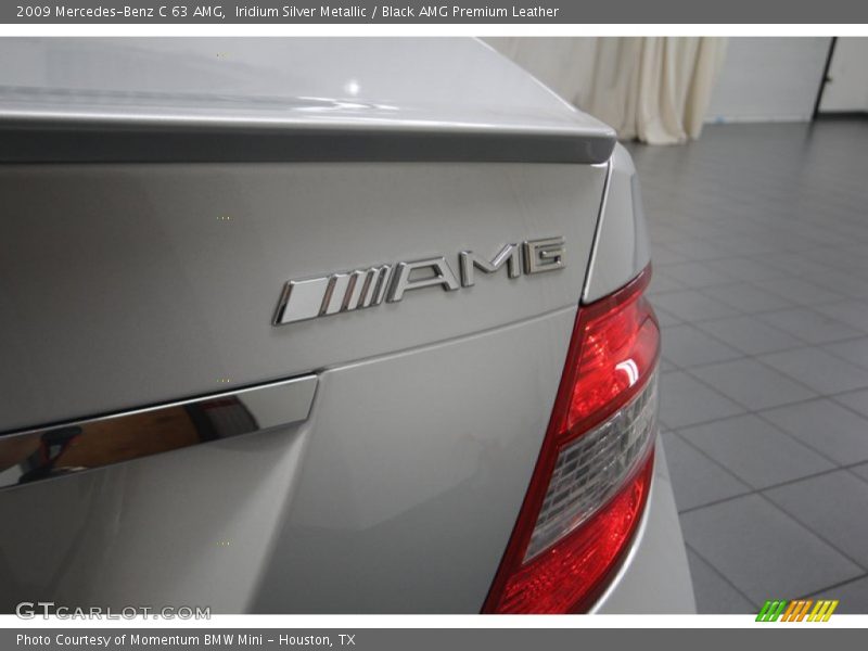 Iridium Silver Metallic / Black AMG Premium Leather 2009 Mercedes-Benz C 63 AMG