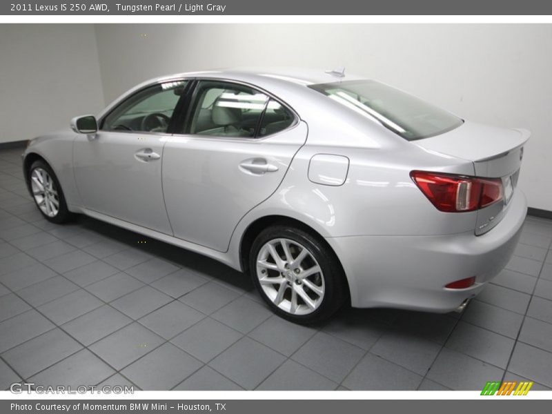 Tungsten Pearl / Light Gray 2011 Lexus IS 250 AWD