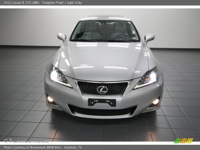 Tungsten Pearl / Light Gray 2011 Lexus IS 250 AWD