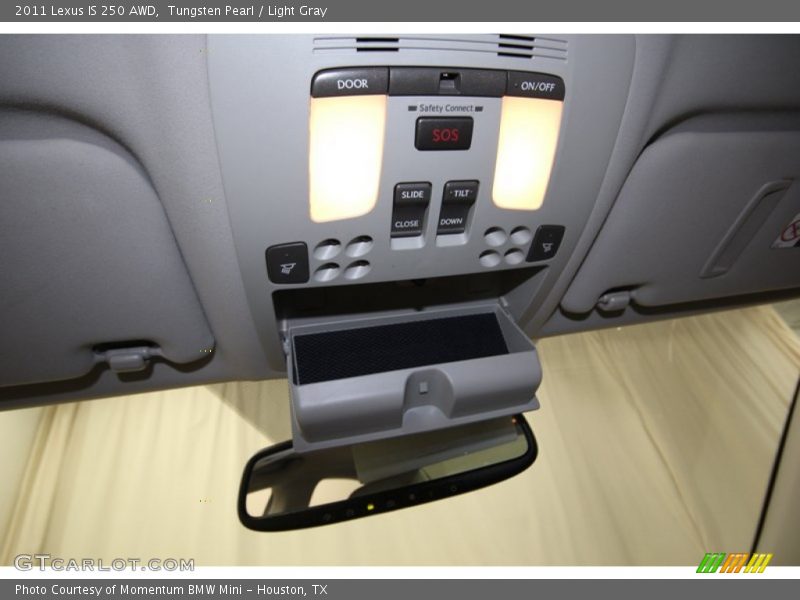 Tungsten Pearl / Light Gray 2011 Lexus IS 250 AWD