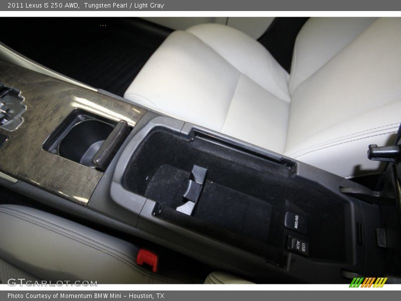 Tungsten Pearl / Light Gray 2011 Lexus IS 250 AWD