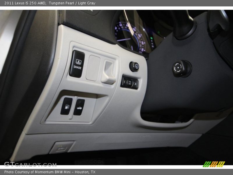 Tungsten Pearl / Light Gray 2011 Lexus IS 250 AWD