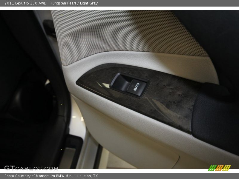 Tungsten Pearl / Light Gray 2011 Lexus IS 250 AWD