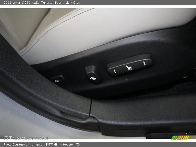 Tungsten Pearl / Light Gray 2011 Lexus IS 250 AWD