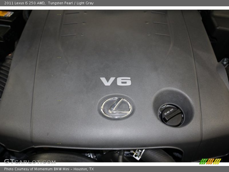 Tungsten Pearl / Light Gray 2011 Lexus IS 250 AWD