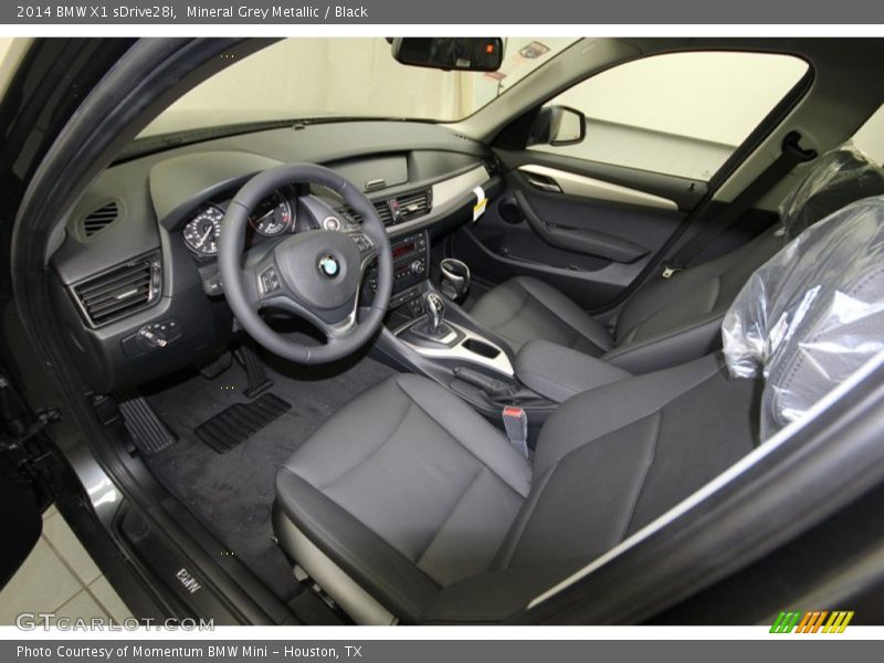 Mineral Grey Metallic / Black 2014 BMW X1 sDrive28i