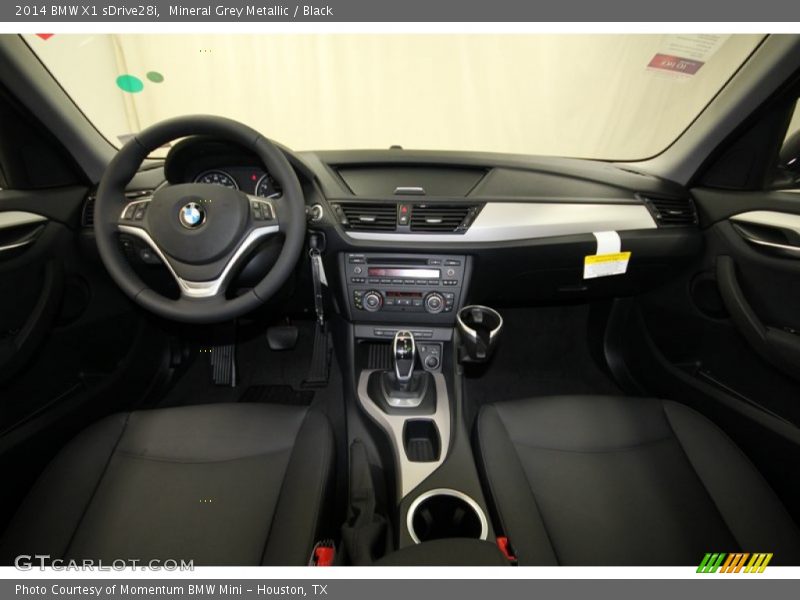 Mineral Grey Metallic / Black 2014 BMW X1 sDrive28i